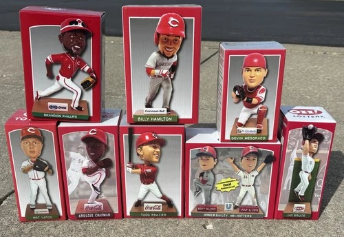 MLB Cincinnati Reds Bobblehead Chapman Hamilton Mesoraco Phillips