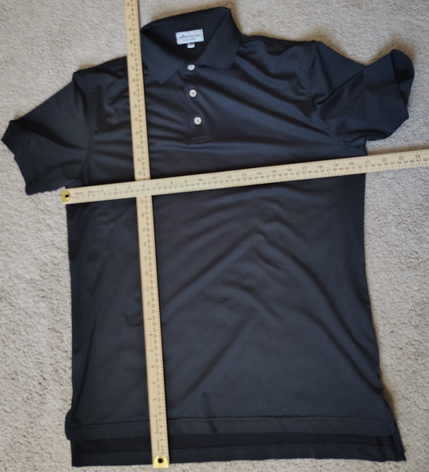 Peter Millar Solid Black Small Men  Summer Comfor… - image 3