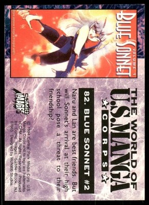 US Manga 1994 Cartoon Comic Card #82 (NM) | eBay