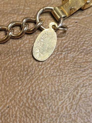 Bracelet Applause Charm Cinderella Prince Slipper Gold Tone Vintage Signed - Picture 21 of 22