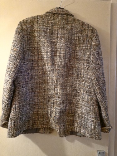 Vintage Basler Multicoloured Tweed Check Blazer Jacket., L | eBay UK