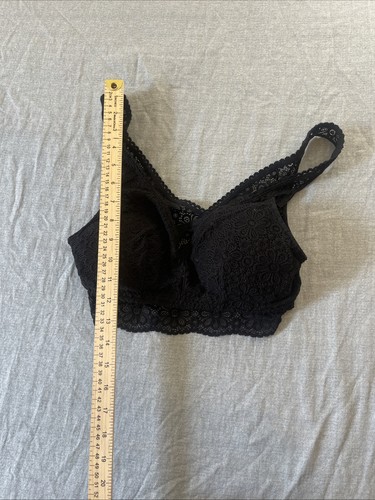SO LACE PLUNGE LACE BRALETTE SOFT LACE BLACKINTIMATES SIZE Medium - Picture 3 of 5