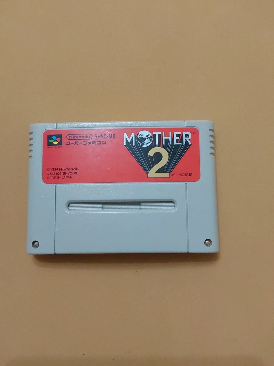 Nintendo SFC SNES Mother 2 EarthBound Japan SHVC-MB w SNES 