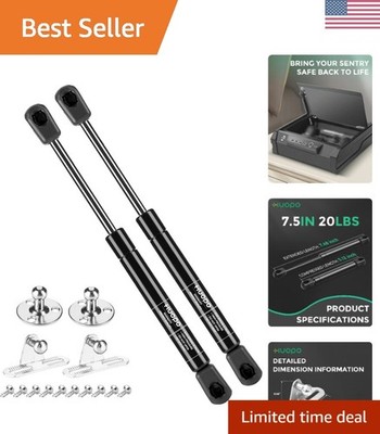 7.5 inch 20lbs Gas Struts for Sentry Safe Replacement Parts, Gas Shocks Sprin...