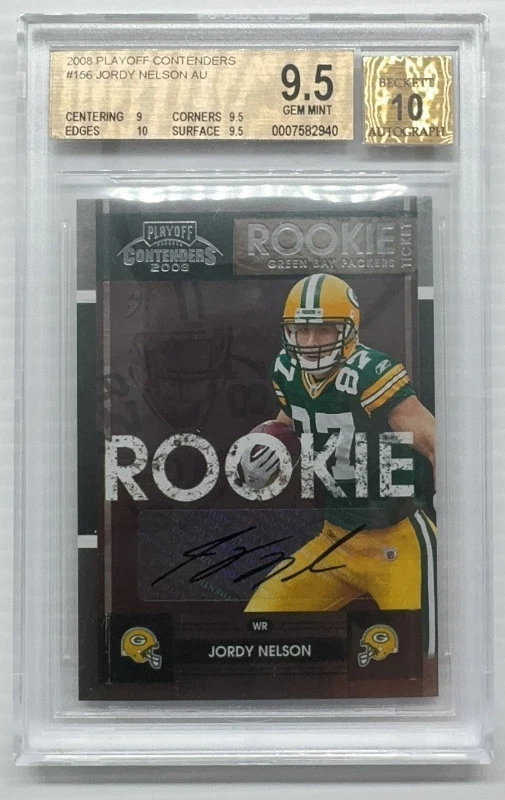 Jordy Nelson Playoff Contenders #156 Playoff Ticket