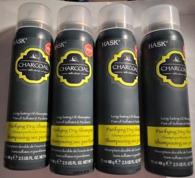 5X Hask Charcoal w/ Citrus Oil Absorption Purifying Dry Shampo 2.5oz