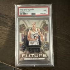 Caitlin Clark 2024 Select WNBa Future #4 PSA 9