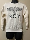 Vintage New Jing Di Design Ivory Unisex Sweater With Eagles BOY LONDON Logo — photo 1