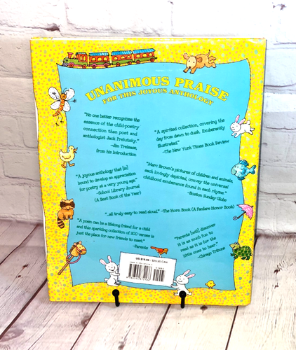 Read-Along Rhymes For The Very Young selected by Jack Prelutsky hardcover book - Picture 3 of 18