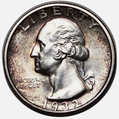 1932-S Washington Quarter, Beautiful Gem BU++ Key Date