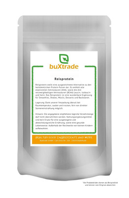 250 g | Reisprotein | Reisprotein Pulver | Proteine | Buxtrade