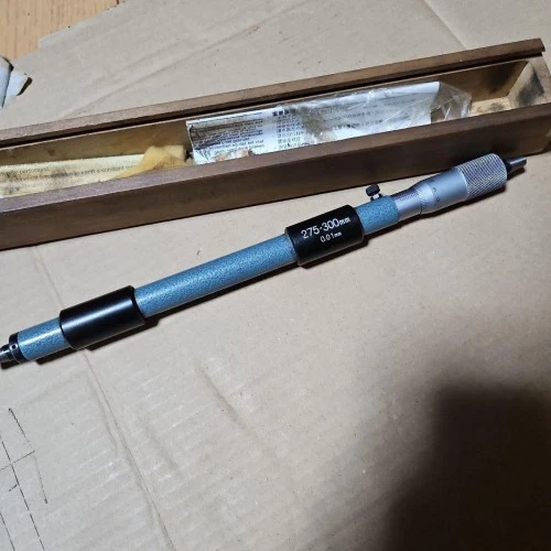 Mitutoyo Micro Rod Measurement:275-300 with Box VG condition limited From JAPAN