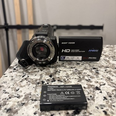 Ordro High Definition Digital Video Camcorder HDV-V12 with battery 