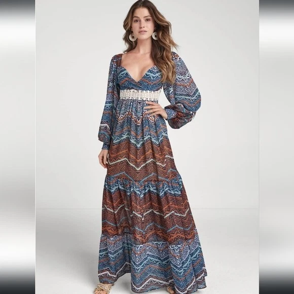Venus Crochet Maxi Dresses for Women for sale | eBay