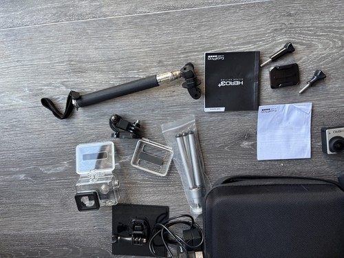 GoPro HERO3+ Black 4K 12MP Action Camera+Chesty Mount Waterproof Housing - Picture 6 of 9