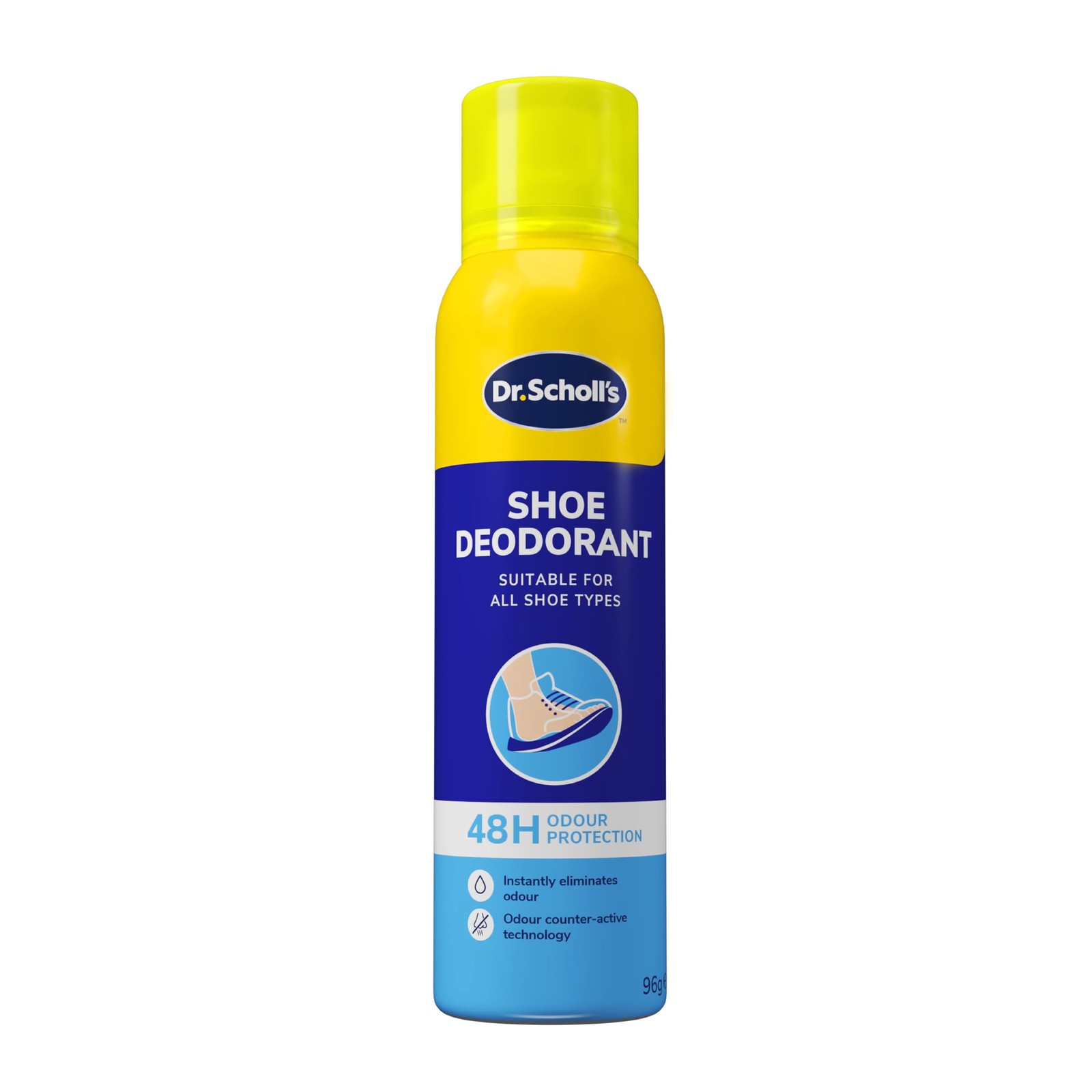 Dr. Scholl’s Fresh Step Anti Odour Shoe Spray, Eliminates Odor For Up To 48 H...