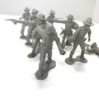 1950s MARX Cowboys ~ Western Play Set 54mm Plastic Figures