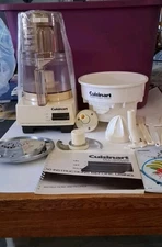 Cuisinart Pro Classic Food Processor DLC-10 Plus Tested Works With Juicer