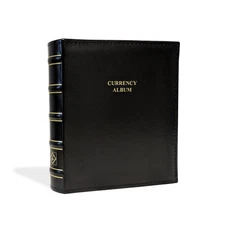 GRADED CERTIFIED CURRENCY ALBUM with 20 PAGES INCLUDED, LIGHTHOUSE BRAND BINDER