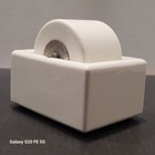 Vintage Sengbusch 2" White Ideal Porcelain Moisturizing Wheel — photo 1
