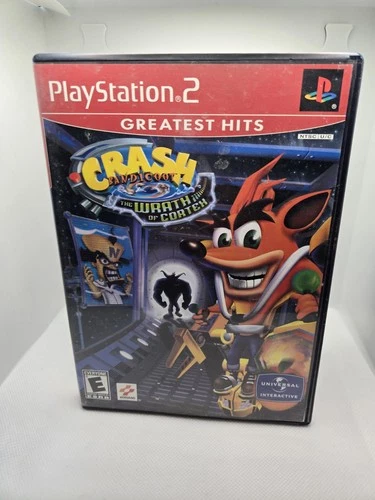 Crash Bandicoot The Wrath of Cortex PS2 PlayStation 2 Greatest Hits CIB TESTED