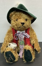 Hermann Original Oktoberfest Musical Mohair Teddy Bear LE #10465