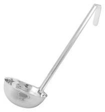 One Piece Stainless Steel Ladle 12 Ounce 12.75 Inch Kitchen Tool