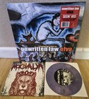 Unwritten Law "Elva" Red Orange Splatter LP & Moovalya 7-inch Vinyl Bundle!