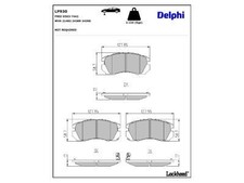 Bremsbeläge für Legacy I II Station Wagon Forester Impreza Limo Coupe 96-96