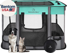 Dog Playpen,Pet Playpen,Foldable Dog Cat Playpens,Portable Exercise Kennel Tent