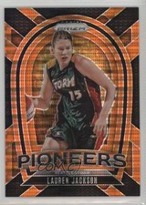 2024 Panini Prizm WNBA Pioneers Orange Pulsar 47/75 Lauren Jackson #2 07qd
