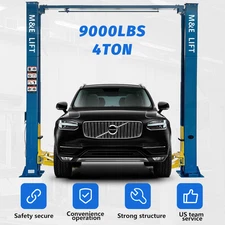 9000lbs Two Post Car Lift Car Elevator Workshop 2 Pole Car Lift Machine