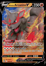 HISUIAN ARCANINE V 090/195 SILVER TEMPEST POKEMON TCG