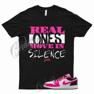black and hot pink nike shirt