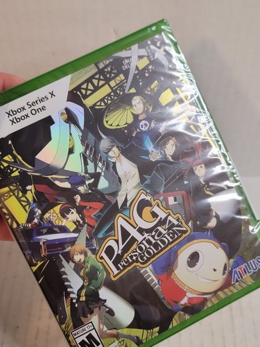 2024 SDCC LIMITED GAMES RUN PERSONA 4 GOLDEN FOIL COVER XB0X BRAND NEW - Picture 4 of 4