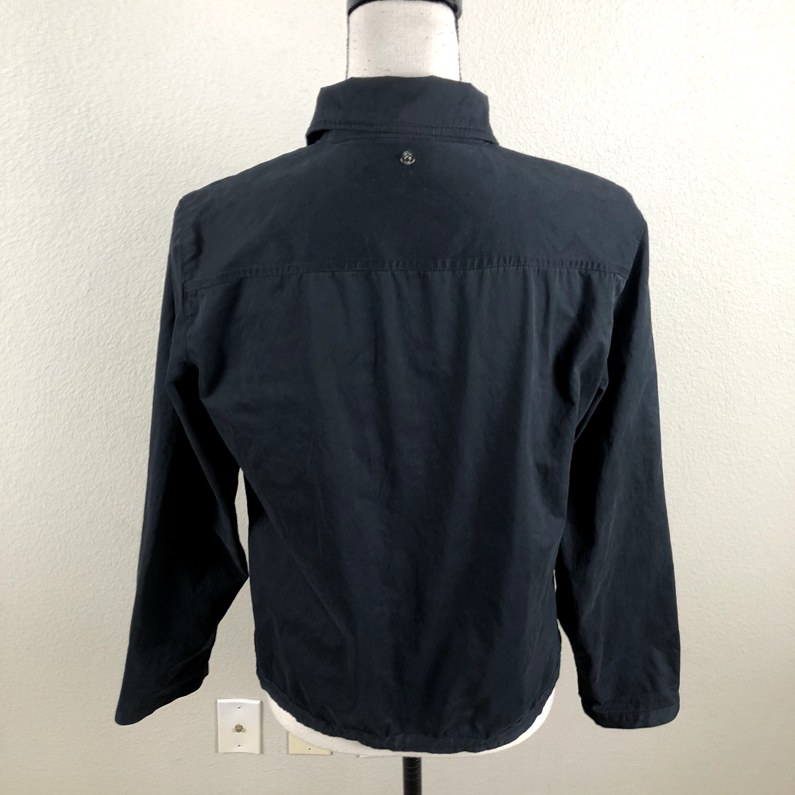 Chicos Jacket Windbreaker Womens Small Chicos 0 B… - image 11