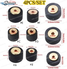 4pcs/set Copper Pinch Roller Tape Recorder Cassette for Sharp SONY Technics