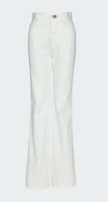 【関税&送料込】Bottega Veneta Jeans White Bottega Veneta High-Waisted Jeans White 2 US (38 Euro