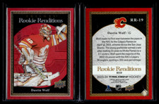 2023-24 Upper Deck Trilogy Rookie Renditions Red #RR-19 Dustin Wolf /799