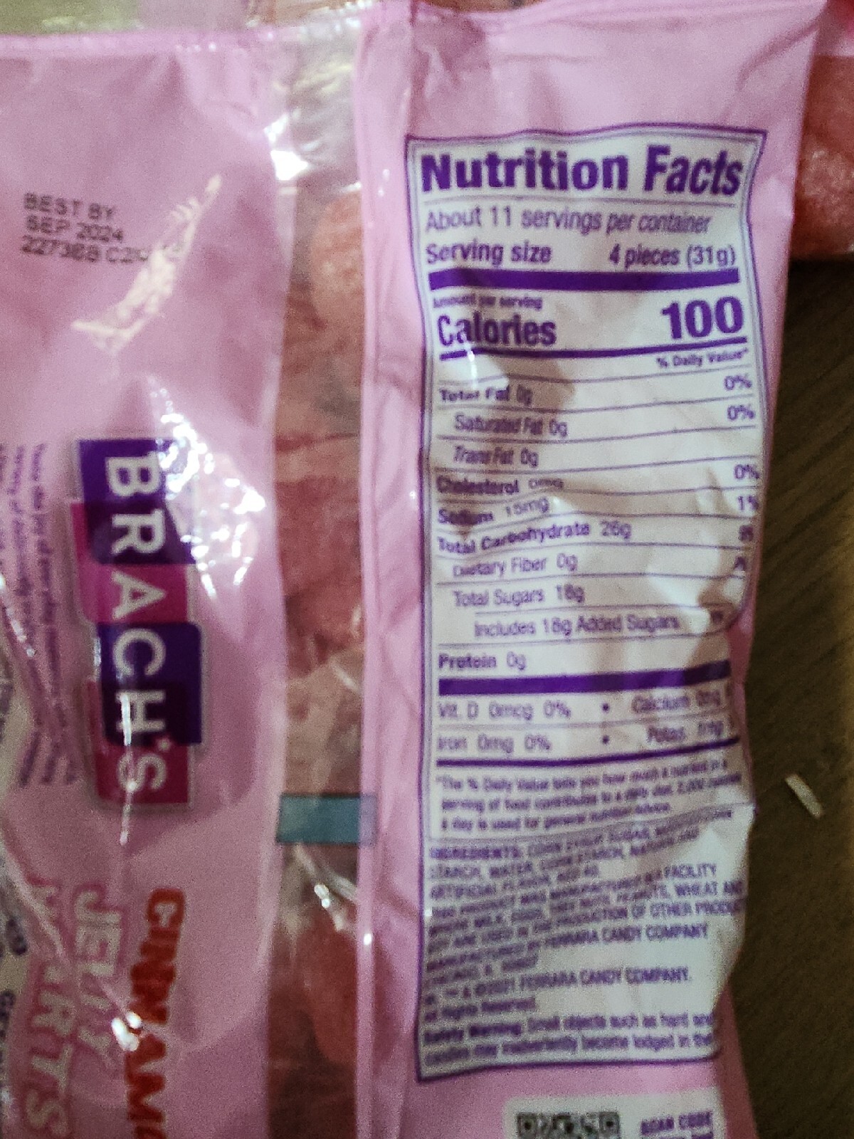 Brach's Cinnamon Jelly Hearts 12oz Bag for sale online eBay