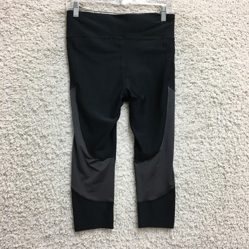 Under Armour Pants Medium Adult Black Compression Capri Leggings Logo Womens M - Picture 5 of 9