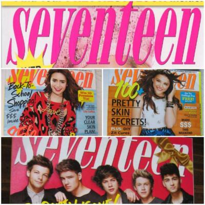 2013 SEVENTEEN MAGAZINE- ONE DIRECTION | eBay