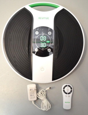 Revitive Medic Durchblutungs-Stimulator Bekämpft Knie- Beinschmerzen Weiß w.NEU