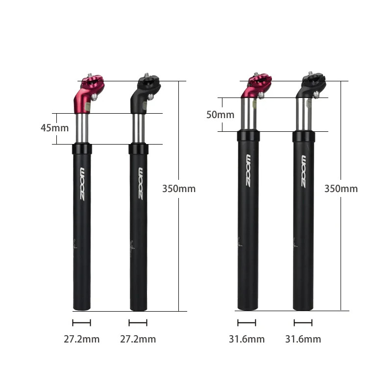 Mountain Bike Shock Absorber Seat Post 27.2/31.6mm Seat Tube Bicycle