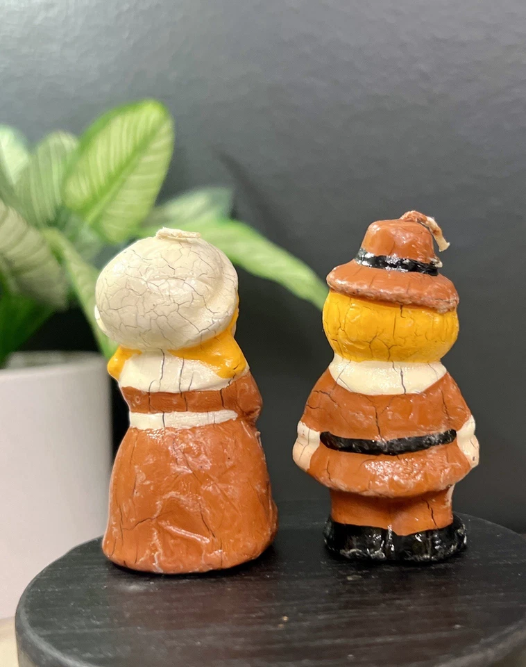 Velas Peregrino Niño y Niña Pequeño Papel de Acción de Gracias Freelance ENVÍO GRATUITO Foto 2 de 4