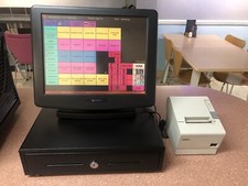 ICR Touch 15" POS Till System With Printer in very Good Condition fully Licensed