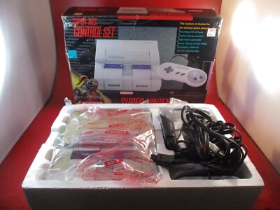 Super Nintendo System SNES Console Killer Instinct Bundle w/ Box Killer  Cuts CD!