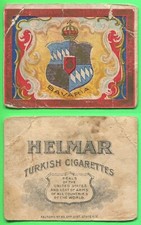 1910 Helmar Turkish Cigarettes Seals of US & Coat of Arms (T107) Bavaria (a)