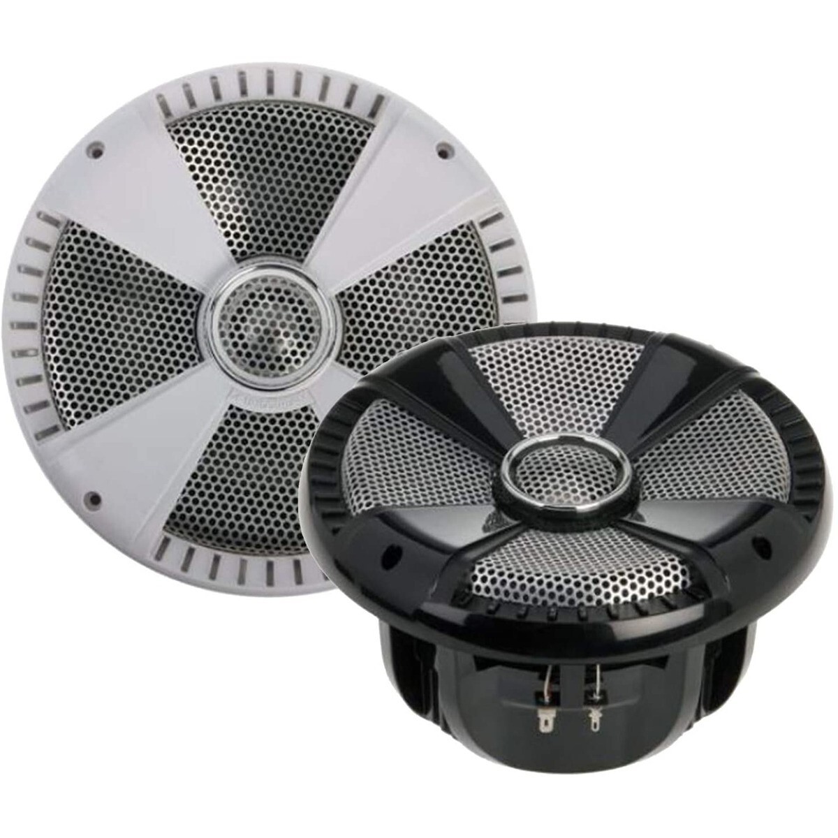 Новая Пара 2-полосных динамиков Soundstream MCS10 Мощностью 300 Вт для 10 морских лодок С Решетками 24090₽