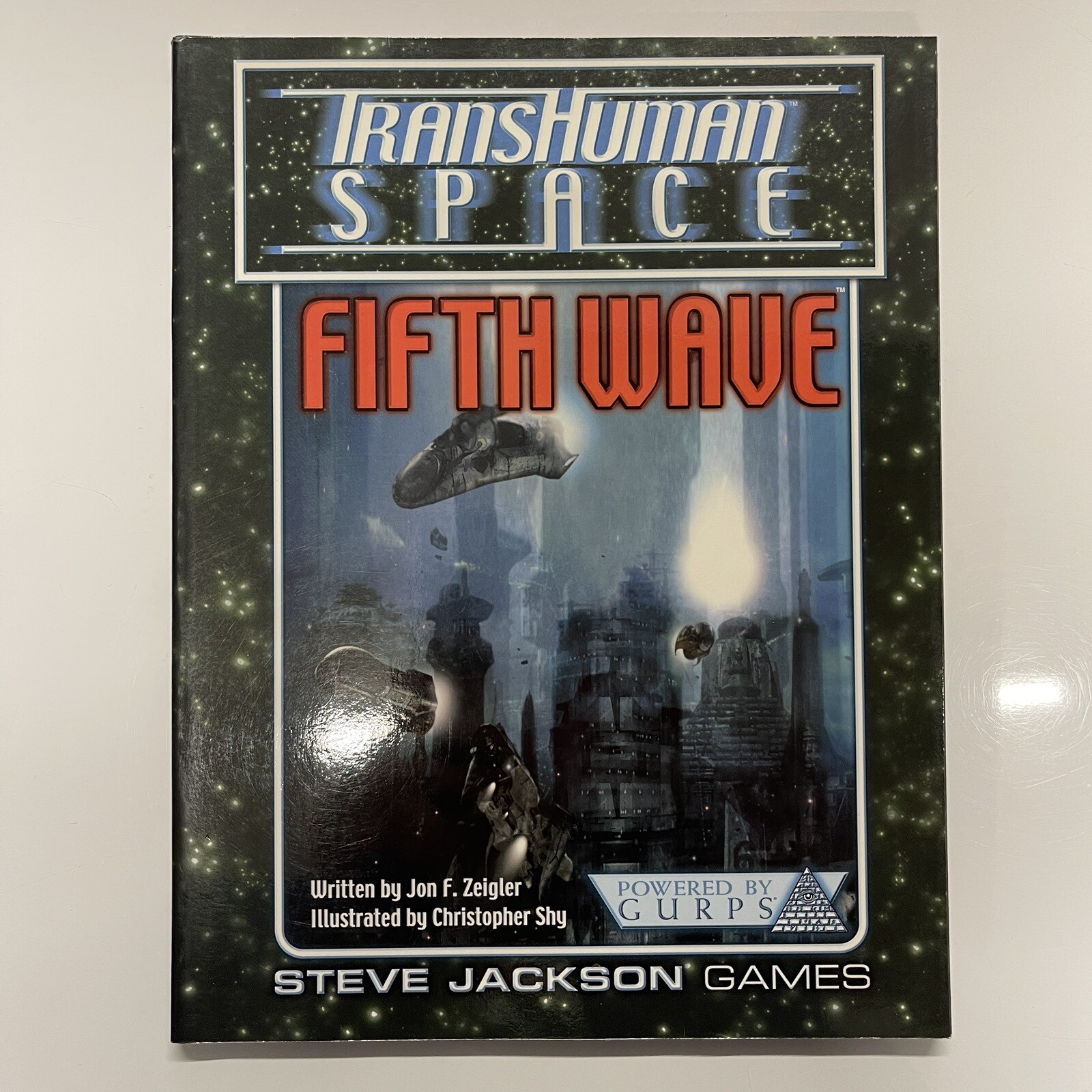 Fifth Wave by Steve Jackson Games (Paperback, 2002 1st Ed ) RPG Ziegler / Shy